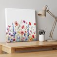 thumbnail image 4 of Ships Next Day Canvas Wall Art 10"x10",Pastoral Spring Floral Wood Framed Canvas Print Painting,Elegant Summer Flower Botanical Ready to Hang Small Picture Wall Decor for Home Kitchen Nursery Office, 4 of 9