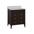 thumbnail image 5 of Eleanor 30" Bathroom Vanity with Chocolate Cabinet and Quartz Top, 5 of 7