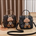 thumbnail image 3 of Bolso de verano 2024 nuevo para mujer, bolso de mano estampado de alta calidad, bolso cruzado de hombro para mujer, exquisito bolso cuadrado pequeño para mujer, 3 of 3