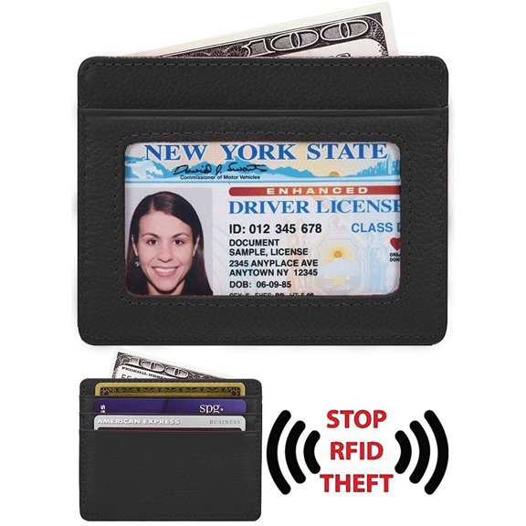 Wallets for women,genuine leather womens wallets,Slim Wallet Front Pocket Thin Wallet Minimalist Wallet Money Clip RFID Blocking
