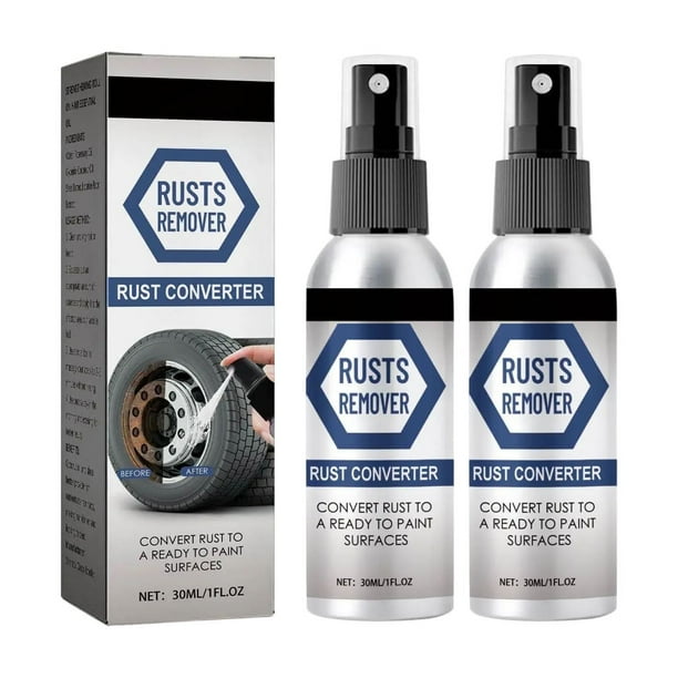 Eliminador de óxido de metal, aerosol para óxido de ruedas de automóvil, limpieza de prevención de óxido de acero inoxidable de cocina, 30 ml
