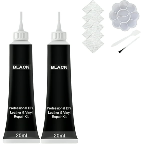 RAGUPEL Leather Repair Gel, professional leather repair kit for car seat, furniture, sofa couch, jacket, shoes, vinyl repair kit for any leather surface and color