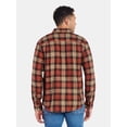 thumbnail image 5 of George Men's & Big Men's Relaxed Fit Double Pocket Flannel Shirt, Sizes XS-3XLT, 5 of 5
