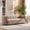 Nomad, variant on Christopher Knight Home 80" Modern Curved Chenille Sofa, Upholstered Couch with 3 Seats, Beige