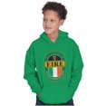 thumbnail image 3 of St Patricks Day Eire Ireland Flag Youth Hoodie Boy Girl Teen Brisco Brands XS, 3 of 5