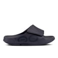 thumbnail image 2 of Sandalia Recovery OOFOS OoAhh Sport Flex negra mate talla 13/11, 2 of 7