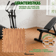thumbnail image 5 of PISO PARA GIMNASIO TIPO MADERA COLOR MAPLE 12PZ INMATMEX, 5 of 10