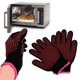 thumbnail image 4 of pieza de pinzas para alisar el cabello, guantes para dedos resistentes al calor para peluquería, 4 of 5