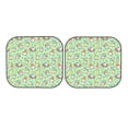 thumbnail image 7 of Bingfone Spring Gnomes Windshield Sun Shade 2-Piece Foldable Car Front Window Sunshade for Most Sedans SUV Truck-Large, 7 of 7