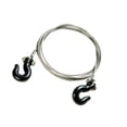 thumbnail image 1 of Aluminum Alloy Trailer Tow Shackles Hook for Axial SCX10 1/10 RC Remote Control Crawler Car Upgrade Parts Accessories 4586 Black, 1 of 6