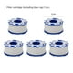thumbnail image 5 of Filtro De Agua Del Grifo Conector de grifo de baño Boquilla de burbujeador de grifos universales para el hogar Baño Cocina, 5 of 5