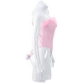 thumbnail image 3 of Elle Woods Bunny Bodysuit Women Sexy Pink Bunny Bodysuit with Ear Headband Halloween Outfit, 3 of 8