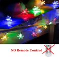 thumbnail image 3 of Christmas Lights Garland Festoon Fairy String Lights Chain 5M/10M 220V Snowflake Outdoor For Home Wedding Party New Year's Decor, 3 of 5