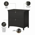 thumbnail image 2 of Bush Furniture Salinas 2 Drawer Lateral File Cabinet, 2 of 4