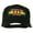 Black, variant on Vietnam War Veteran Patched Mesh Cap - Navy OSFM