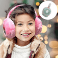 thumbnail image 4 of Plush cartoon ear protectors Fluffy fluffy earmuffs warm winter earmuffs, 4 of 5