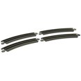 thumbnail image 2 of Bachmann Trains - Snap-Fit E-Z TRACK 15? RADIUS CURVED TRACK (4/card) - NICKEL SILVER Rail With Gray Roadbed - HO Scale, 2 of 2