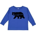 thumbnail image 3 of Inktastic California Black Bear Silhouette Boys or Girls Long Sleeve Toddler T-Shirt, 3 of 5