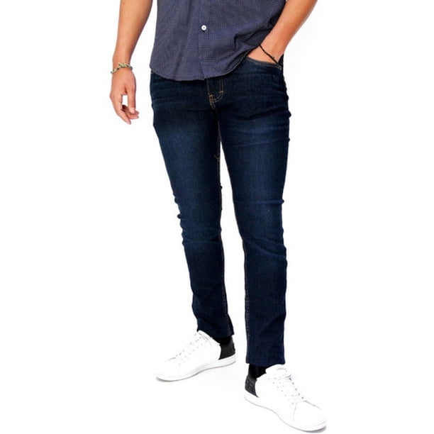 Pantalón Slim Fit De Mezclilla Strech Take It Jeans Para Hombre PM1005 Take it Jeans Black Line