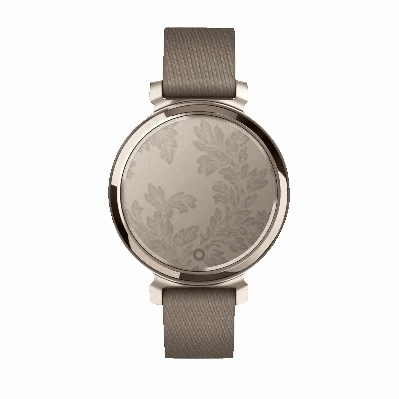 Garmin Lily 2 Classic, Cream Gold with Coffee Nylon Band (010-02839-14)