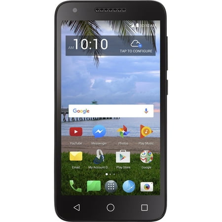 Tracfone Alcatel Raven Prepaid Smartphone (Best Cell Phone 2019 Under 300)