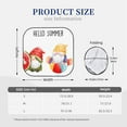 thumbnail image 3 of Fotbe Summer Gnome 2-Piece Car Windshield Sun Shade | Sun Blocker for Car Windshield | Foldable Automotive Interior Accessories for Sun Protection-Medium, 3 of 6