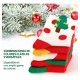 thumbnail image 4 of Calcetines Y Calcetas Navideñas Algodón Para Ninos 5 Pares, 4 of 5