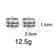 thumbnail image 2 of Gemelos Brother of the Groom, elegante aleación de plata, 12,5 g, 2 of 3