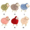 thumbnail image 7 of Wool Felt Sheep Soft Toy Plush Stuffed Animals Toys For Children Kids Room Decoration, 7 of 7