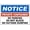 Warning Sign 1, variant on Metal Sign Caution CATALOGUE ERROR – VERIFY LEGEND DO NOT OPERATE WITHOUT GUARD - 8"x12" Aluminum Equipment Warning Sign for Office, Enterprise, Workshop