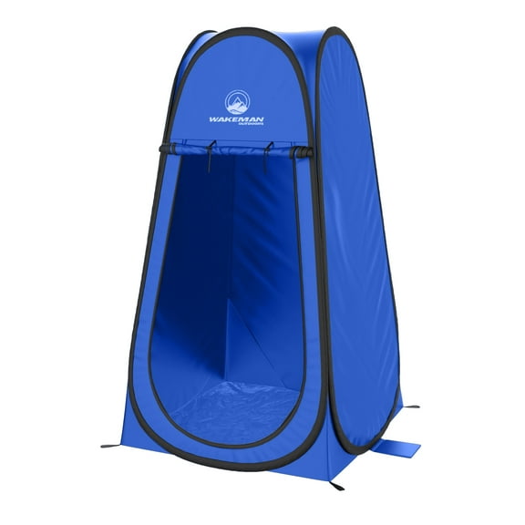 Wakeman Outdoors Pop Up Privacy Tent, Dressing Room, or Bathroom (Blue)