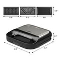 thumbnail image 3 of Sunvivi Sandwich Maker Panini Press Waffle Maker with 3-in-1 - Removable Plates, 750W, 3 of 7