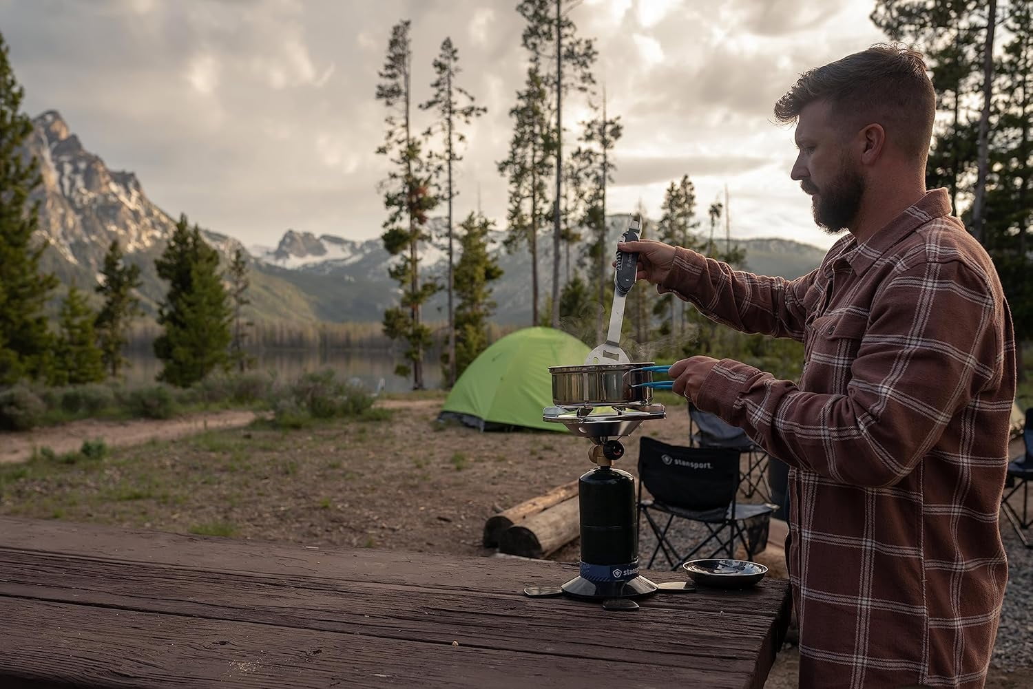 Single Burner Outdoor Portable Camping Stove