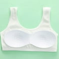 thumbnail image 4 of Girl Training Bra Girls Sports Bra with Breathable Pads Teens Cotton Training Bras Girls Sports Bra Training Bras White 17Y, 4 of 8