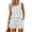 Light Gray, variant on Short Sets for Women Sleeveless Shirts & Wide Leg Shorts Summer Vacation Outfits Going Out Tops