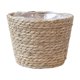 thumbnail image 4 of Cestas para plantas de interior, cesta de almacenamiento con cubierta para macetas de flores de pastos marinos para organizar, 21*12cm, 4 of 5