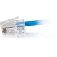 thumbnail image 2 of C2G Cat5e Non-Booted Plenum-Rated Unshielded (UTP) Network Patch Cable - Patch cable - RJ-45 (M) to RJ-45 (M) - 6.1 m - UTP - CAT 5e - plenum - blue, 2 of 2