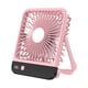 thumbnail image 2 of Ventilador portátil recargable USB - Ventilador de sobremesa silencioso con un flujo de aire fuerte, diseño plegable, blanco/amarillo, 6,29", 2 of 8