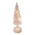 thumbnail image 1 of Lámpara de noche de árbol de Navidad artificial de mesa iluminada con decoración navideña ligera S Blanco, 1 of 9