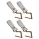 thumbnail image 2 of 4 Uds de correas de material cuero PU para utensilios de cocina ganchos colgantes resistentes gris perfecl, 2 of 8