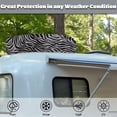 thumbnail image 3 of Zebra Print Camper Air conditioner Cover for Outside - Universal RV Ac Covers for Roof RV Winter Accessories Towing Accessories for Outside, 3 of 7