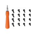 thumbnail image 2 of Destornillador de Timbre de Puerta Zulema Doble Extremo 2 Piezas 16 Tornillos, 2 of 8