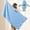 Blue, variant on Pklyzj Fast Drying Microfiber Hair Towel Wrap with Elastic Strap - Super Soft Hair Turban for Long, Thick, and Curly Hair
