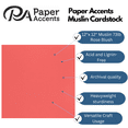 thumbnail image 2 of PA Paper Accents Muslin Cardstock 12" x 12" Rose Blush, 73lb colored cardstock paper for card making, scrapbooking, printing, quilling and crafts, 25 piece pack, 2 of 7