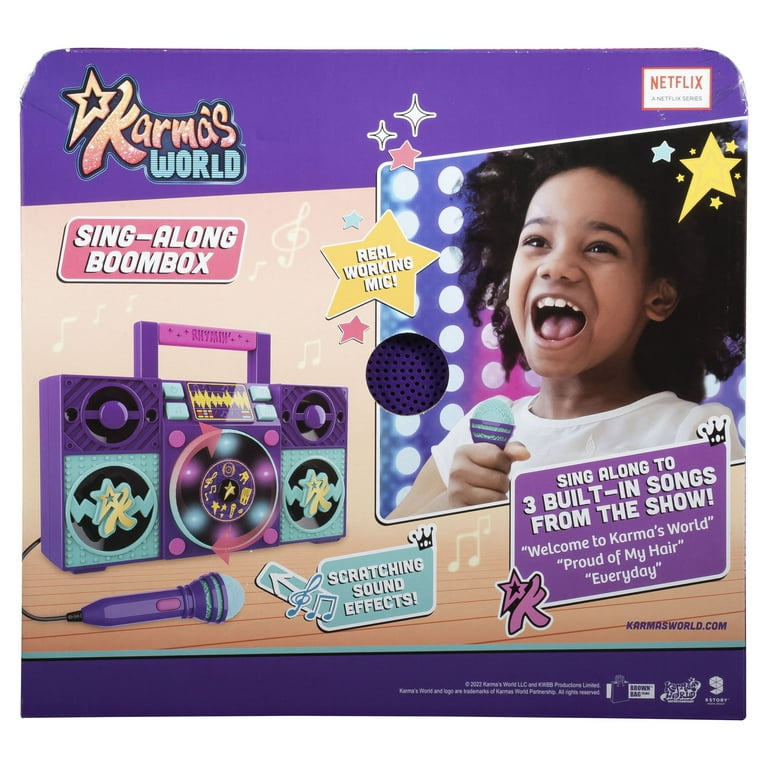 Karma's World Kids Boombox: Sing-Along Toy with Working Karma's World Kids Boombox: Sing-Along Toy with Working