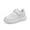 03 White2, variant on Girls Shoes - Girls Sneakers Breathable Footwear Lightweight Mesh Comfortable for Walking Running Casual Sports Design Outdoor Shoes for Kids Activities - Girls Sneakers,Color:01 Pink,Size:32