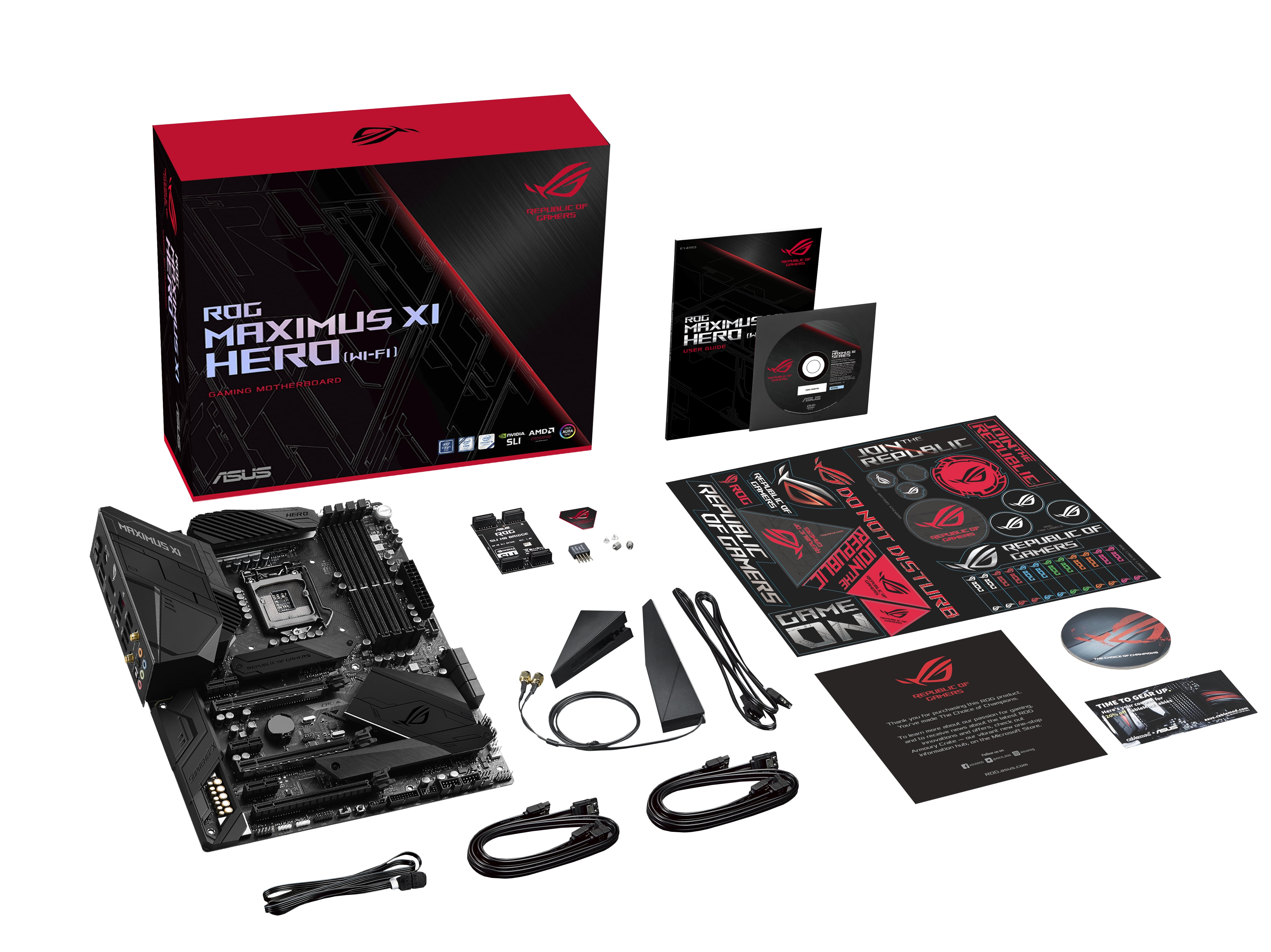 Asus ROG Maximus XI Hero Intel Z390 ATX DDR4-SDRAM Motherboard