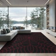 thumbnail image 2 of ODIKA 8'x10' Washable Area Rug Design With Bold Radiating Strands And Dark Border Spider Web Playful for Living Room, Under Sectional, Family , Durable, Non-Slip, 2 of 7