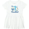 thumbnail image 3 of Inktastic My 1st Hanukkah Baby Girls Baby Dress, 3 of 5