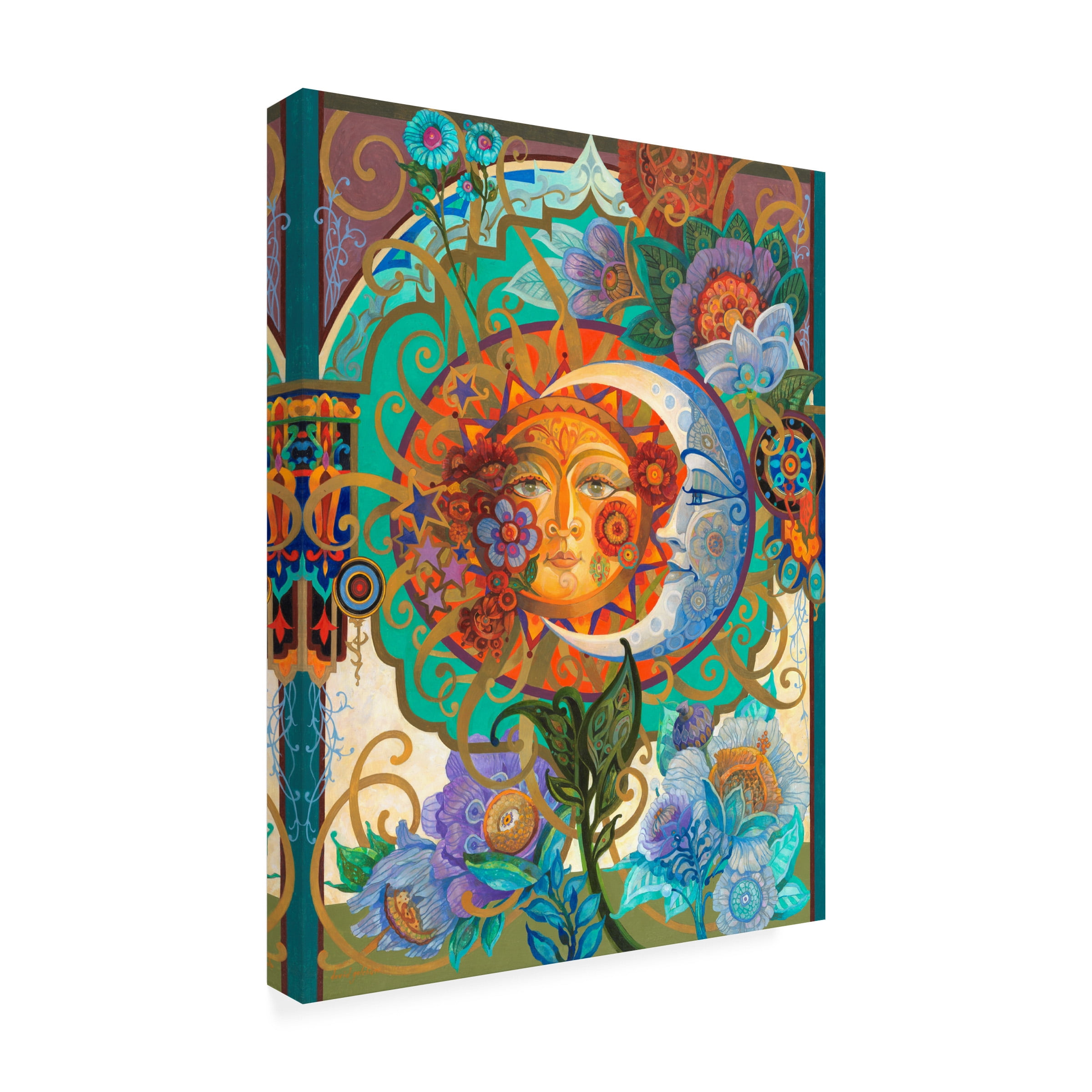 Canvas Wall Art - David Galchutt 'The Partnership' Wall Art for Living Room, Bedroom, or Office Décor by Trademark Fine Art - 35 x 47 Inches - 35x47